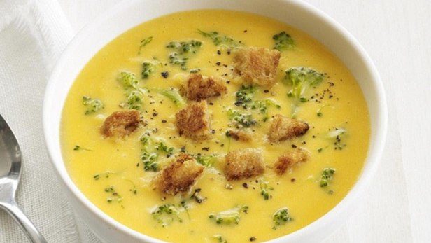 Суп-пюре из брокколи с сыром и самая простая и вкусная еда из картофеля.
