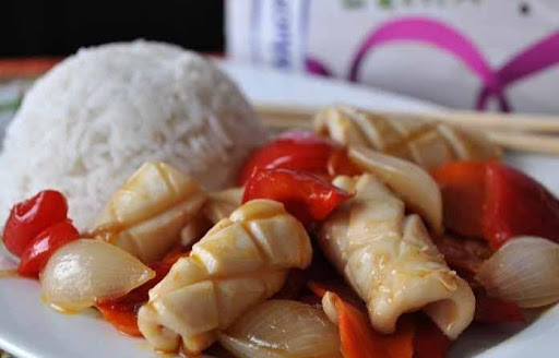 Кальмар с овощами по-китайски и рецепты самой вкусной еды из кальмаров.