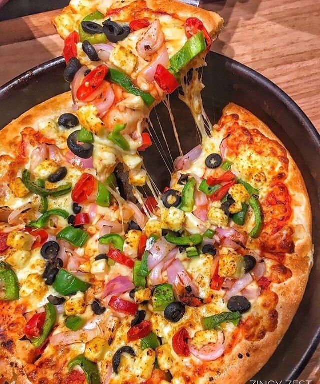пицца " Вегетарианская" и это всё про вкусную еду